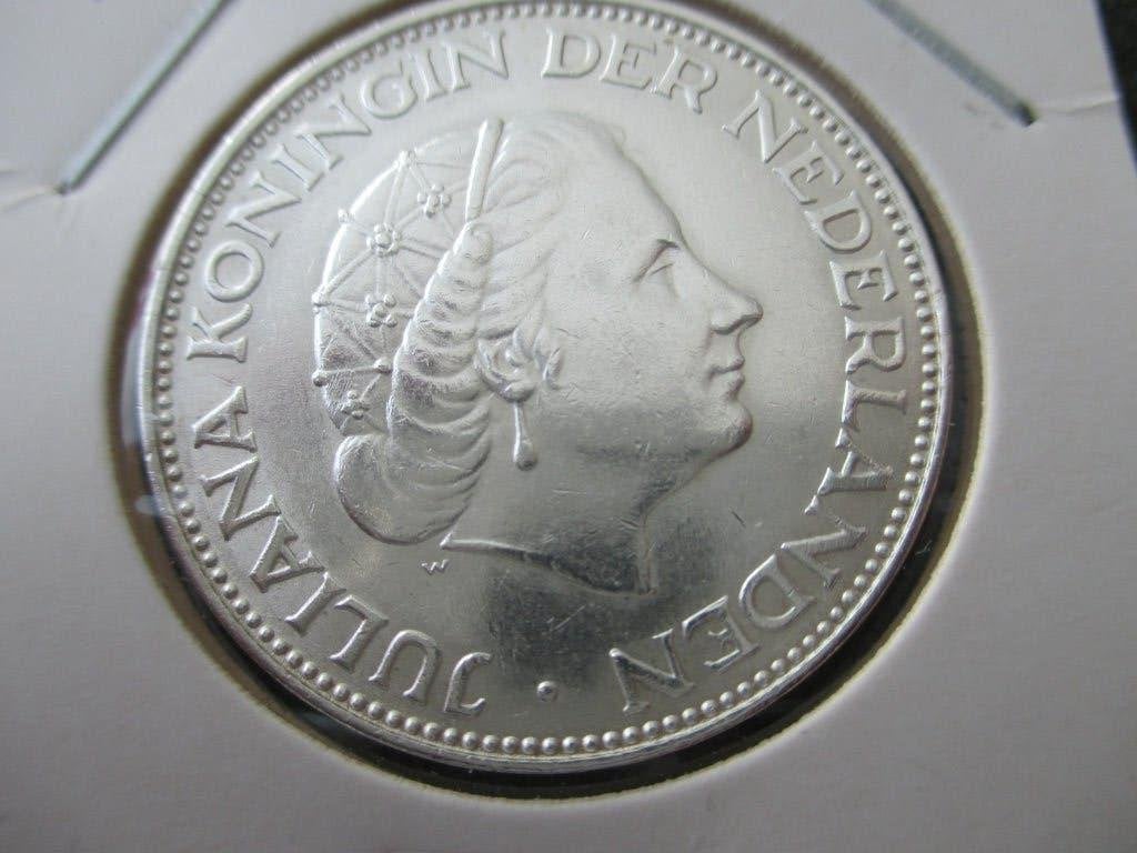 Rijksdaalder 1966, Postzegels en Munten, Munten | Nederland, Koningin Juliana, Zilver, Ophalen of Verzenden, Losse munt
