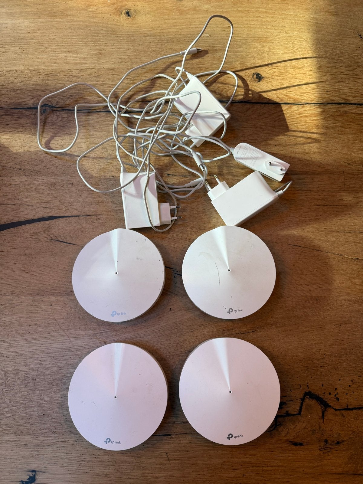TP-Link Deco M9 PLUS Mesh WiFi Systeem (4 stuks), Computers en Software, Ophalen of Verzenden, Gebruikt