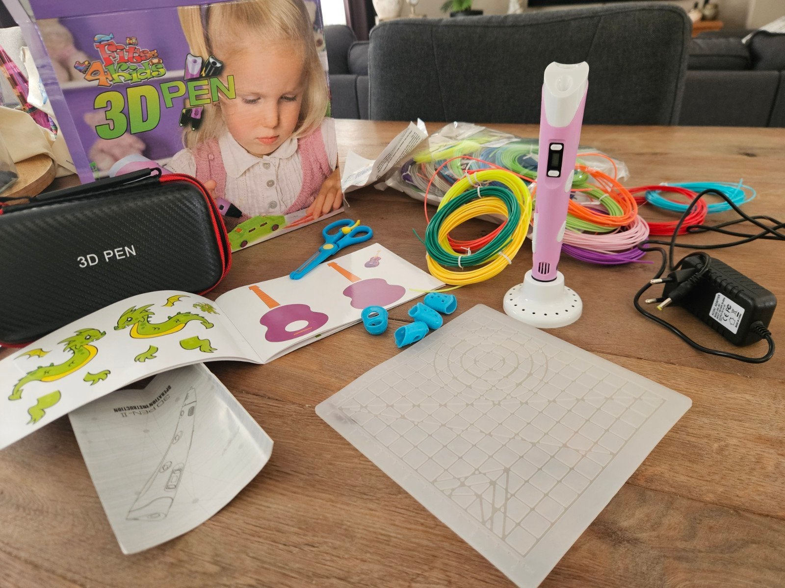 Complete 3D Pen set met veel Filament!, Ophalen of Verzenden, Zo goed als nieuw