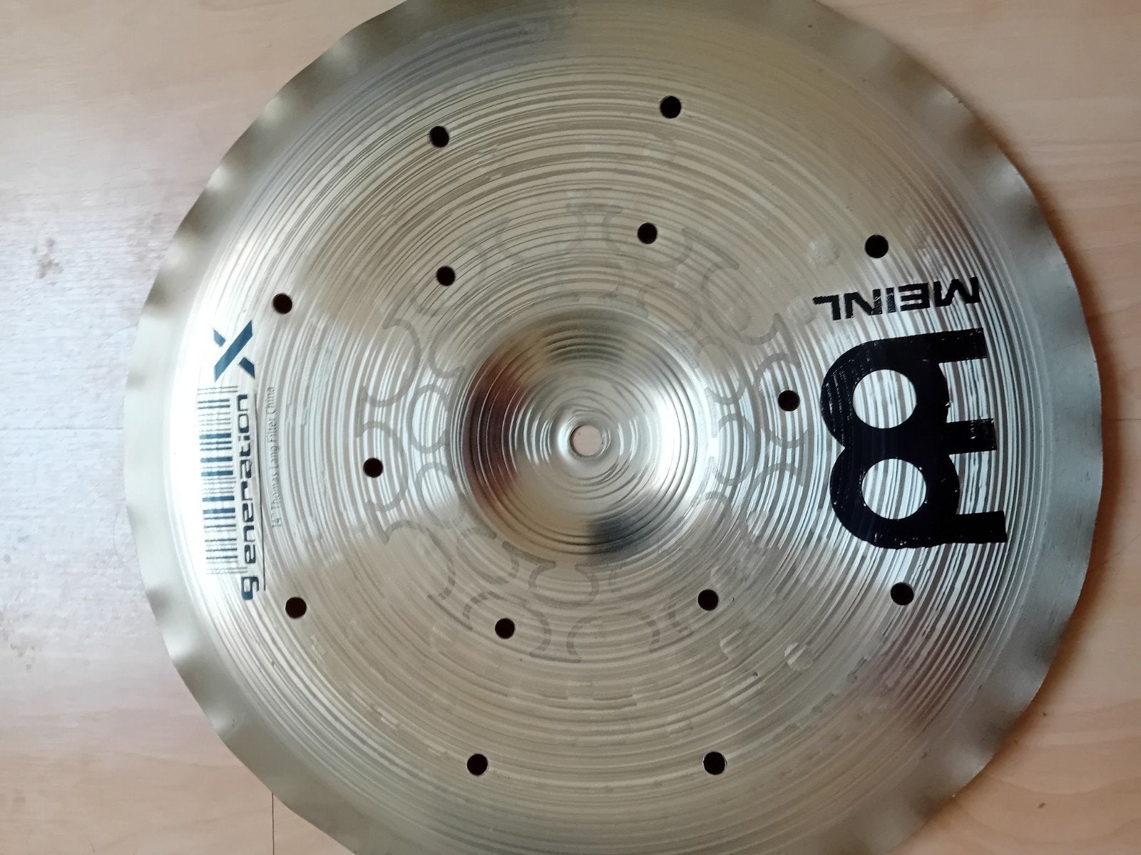 Meinl 14 inch China Thomas Lang, Ophalen, Zo goed als nieuw, Overige soorten