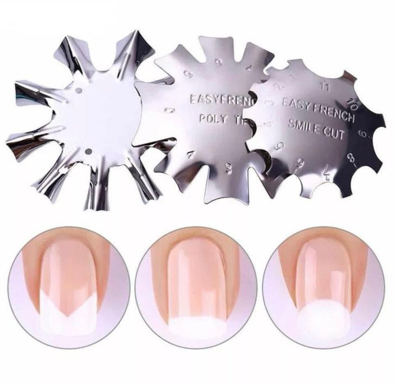 Franse Lijn Rand Nail Tool Cutter Nagels., Blauw, ., Nieuw, Ophalen of Verzenden