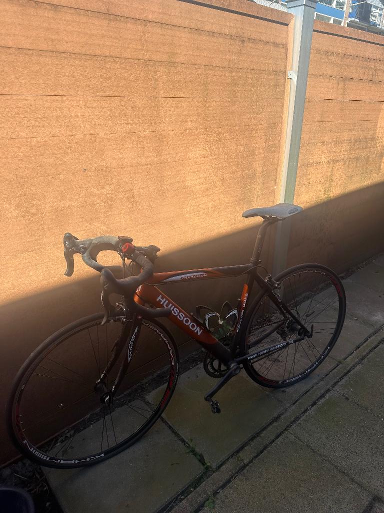 Huissoon racefiets, Fietsen en Brommers, Gebruikt, Aluminium, Overige maten, Dames