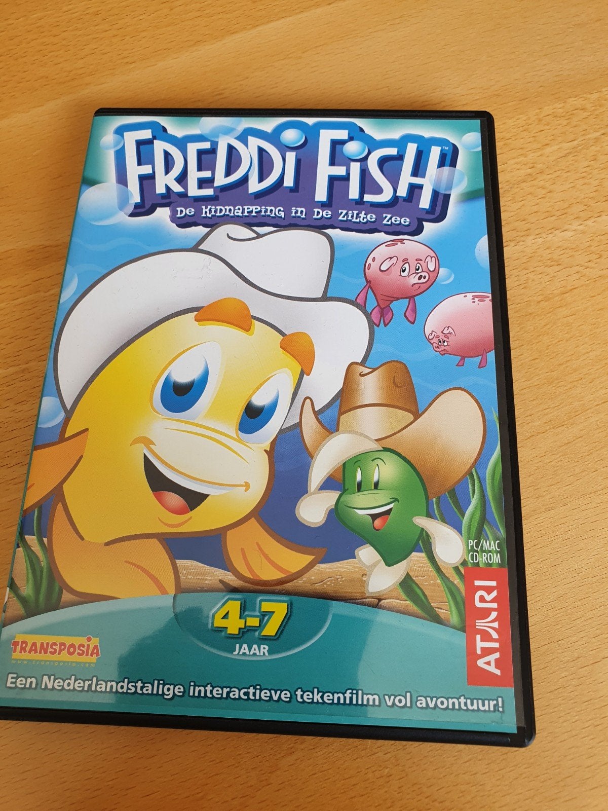 Freddi Fish: De Kidnapping in de Zilte Zee (PC/MAC CD-ROM), Ophalen of Verzenden