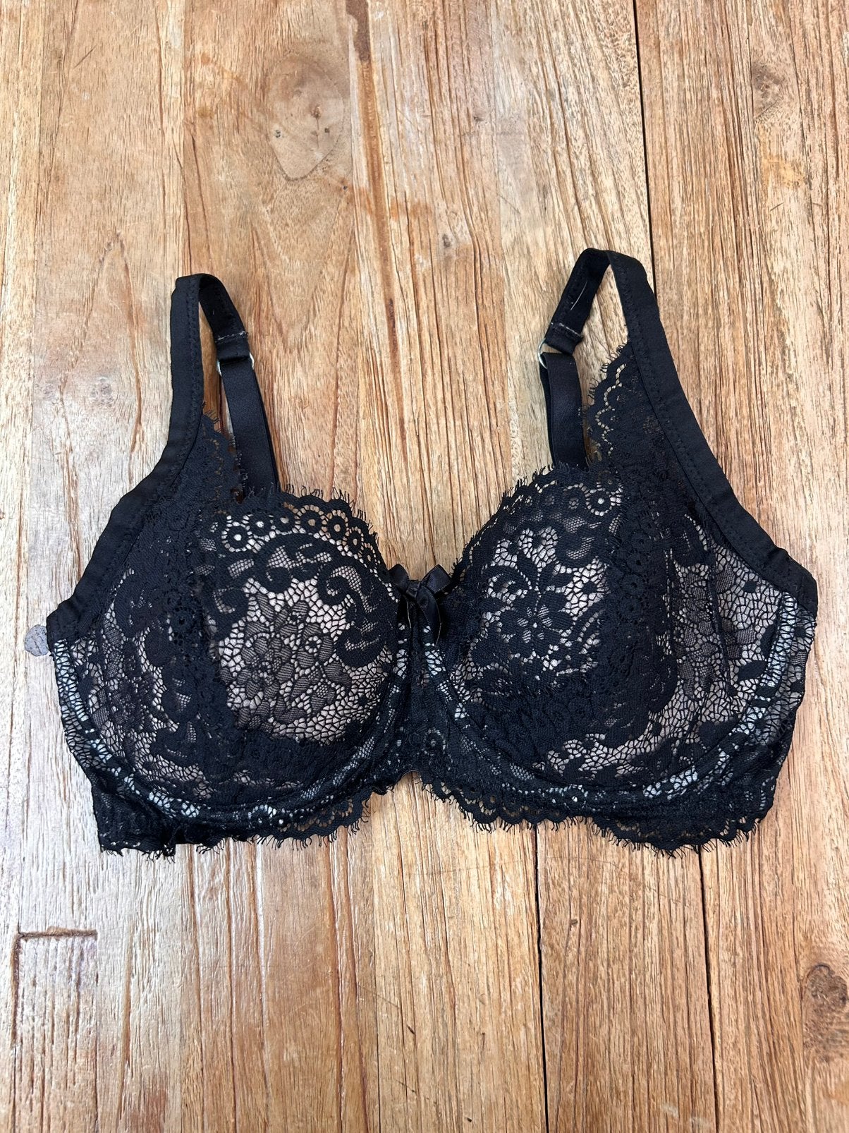 Hunkemöller beugel BH zwart 75E, Ophalen of Verzenden, Zwart, BH