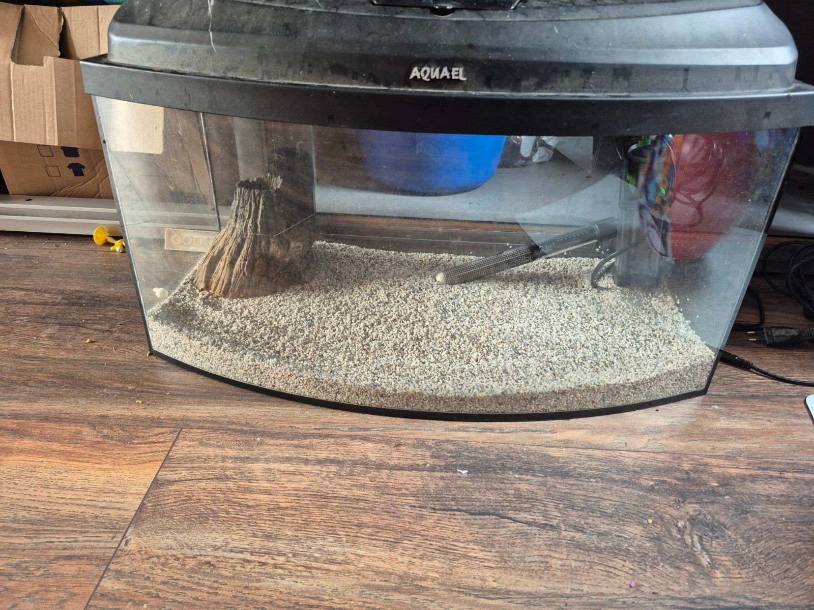 60 cm aquarium, Ophalen, Zo goed als nieuw, Leeg aquarium