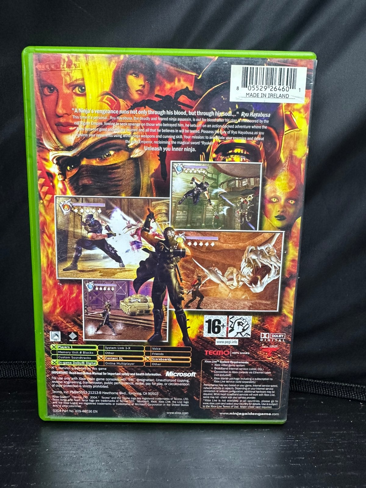 Ninja Gaiden - Xbox, Online, Gebruikt, 1 speler, Ophalen of Verzenden