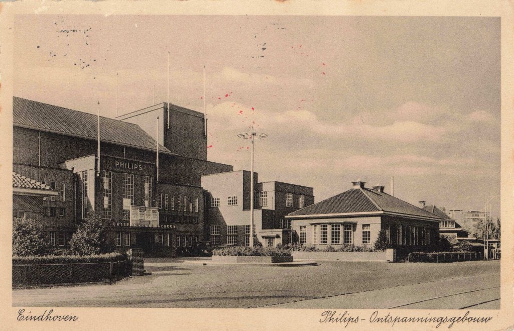 Eindhoven Philips Ontspanningsgebouw M8299, Verzamelen, Ophalen, 1940 tot 1960, Gelopen, Noord-Brabant
