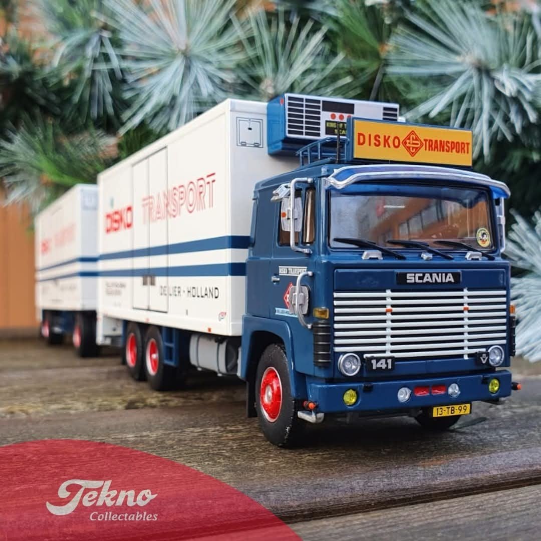 Gezocht! Disko Scania 141 combi Tekno, Ophalen of Verzenden, Zo goed als nieuw, Bus of Vrachtwagen, Tekno