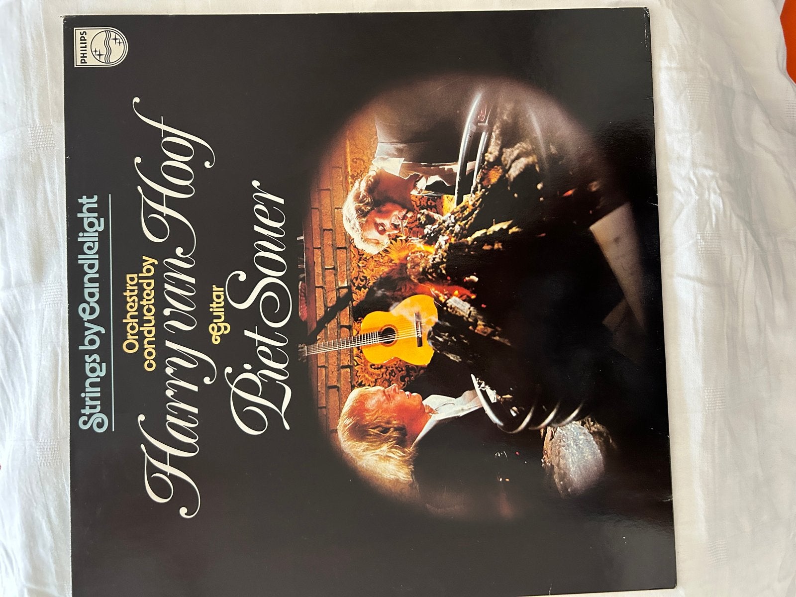 Strings by Candlelight - Harry van Hoof & Piet Souer LP, Ophalen, LP, Gebruikt, Overige genres