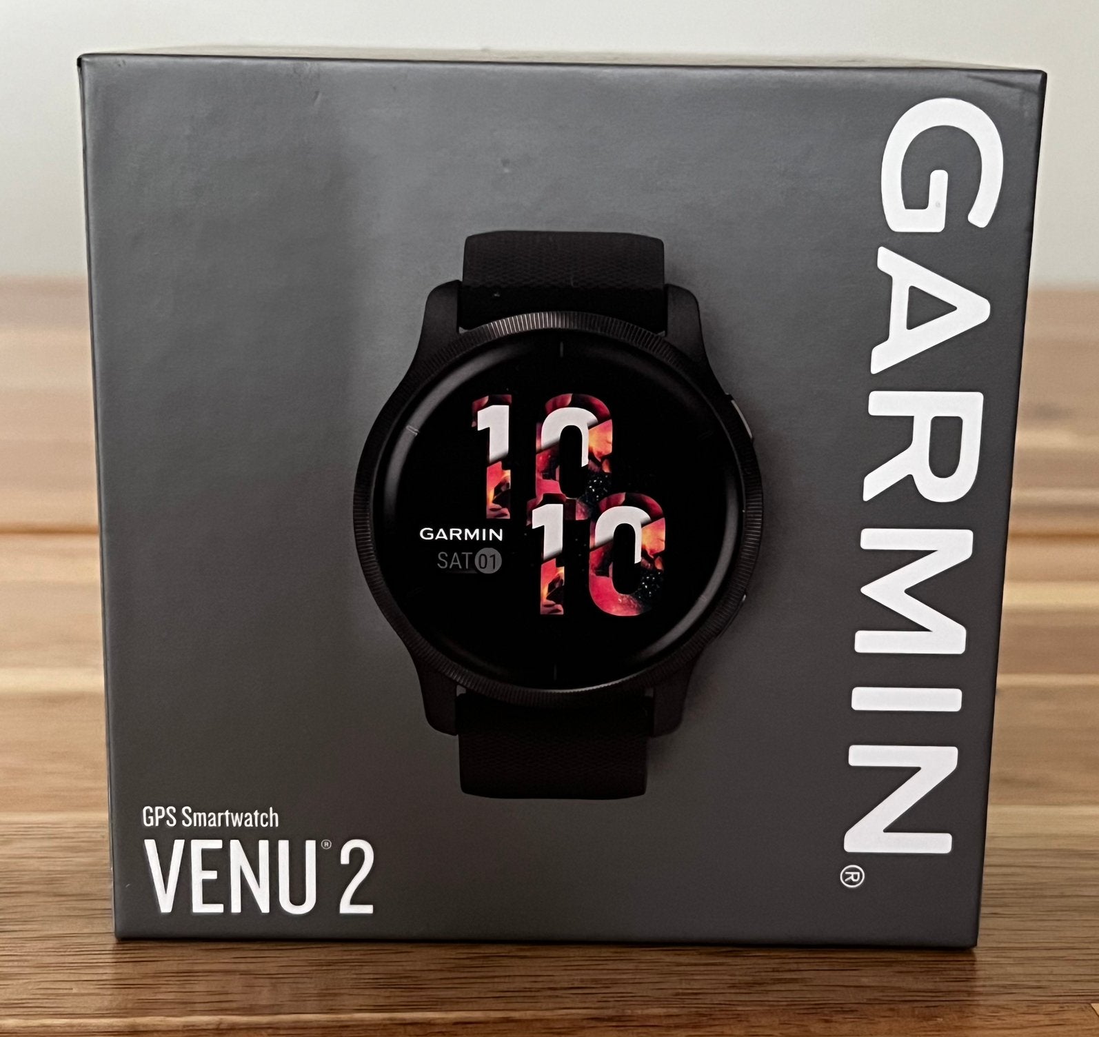 Garmin Venu 2, Ophalen, Zo goed als nieuw, Zwart, Android
