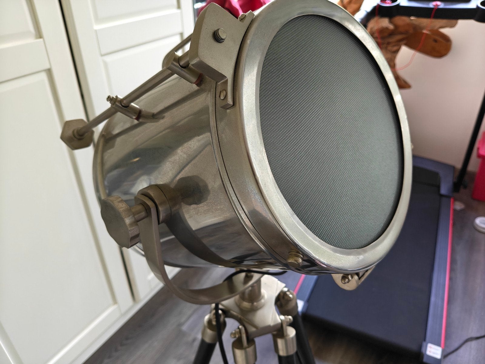 Studio lamp op statief - Industriële stijl, Ophalen, 100 tot 150 cm, E27 (groot), Zo goed als nieuw