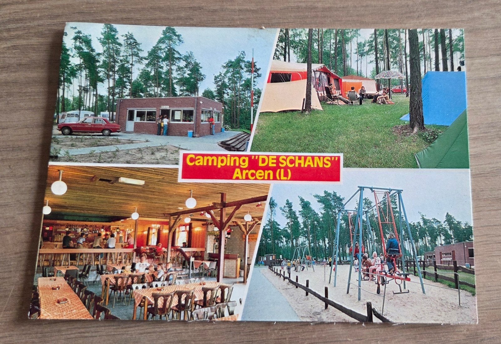 Ansichtkaart Camping De Schans Arcen (L) - Jaren '70, Ophalen of Verzenden