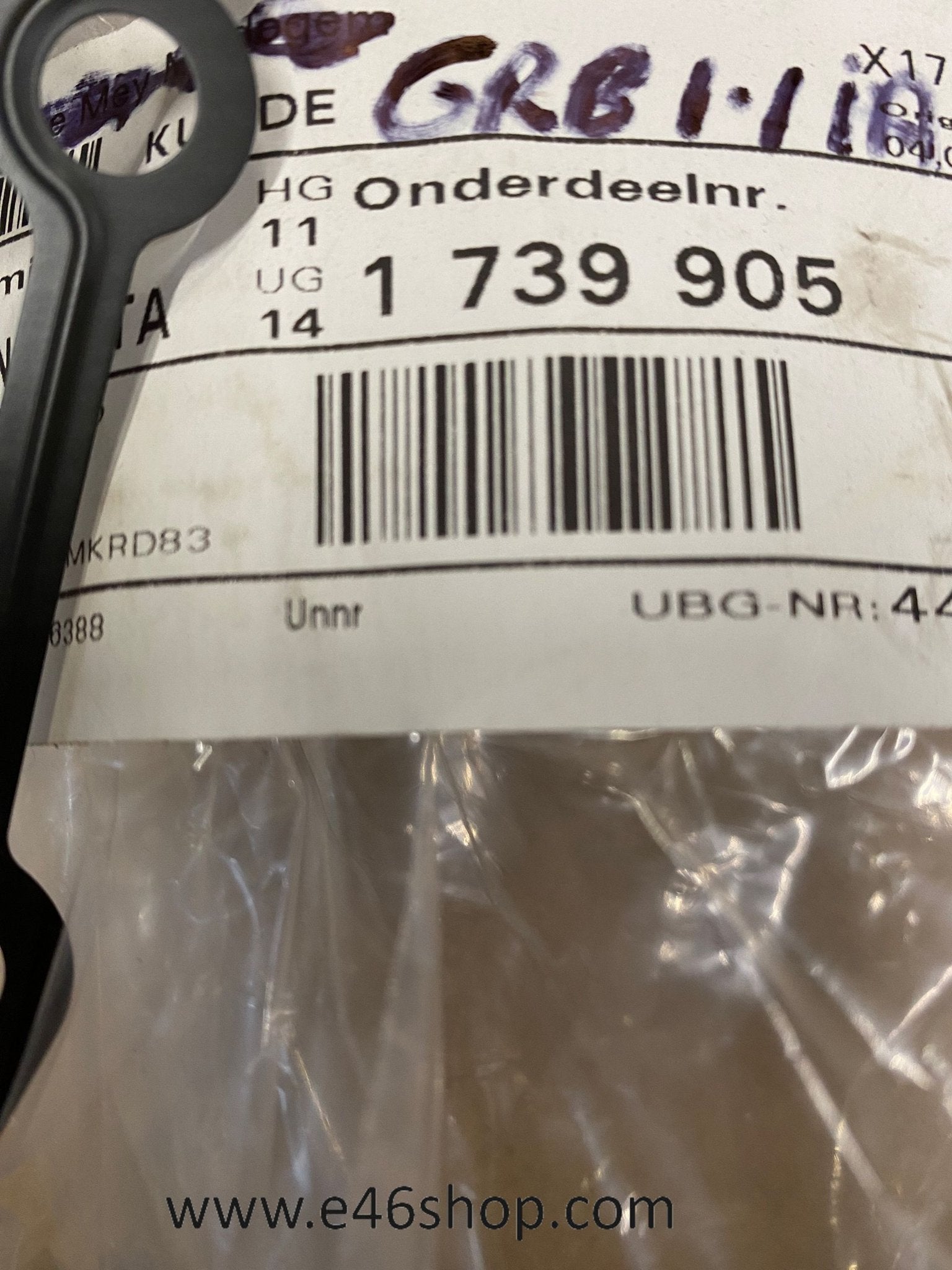 Foto 3 van Distributie deksel pakking BMW E36 E46 E43 Z3 OE 11141739905