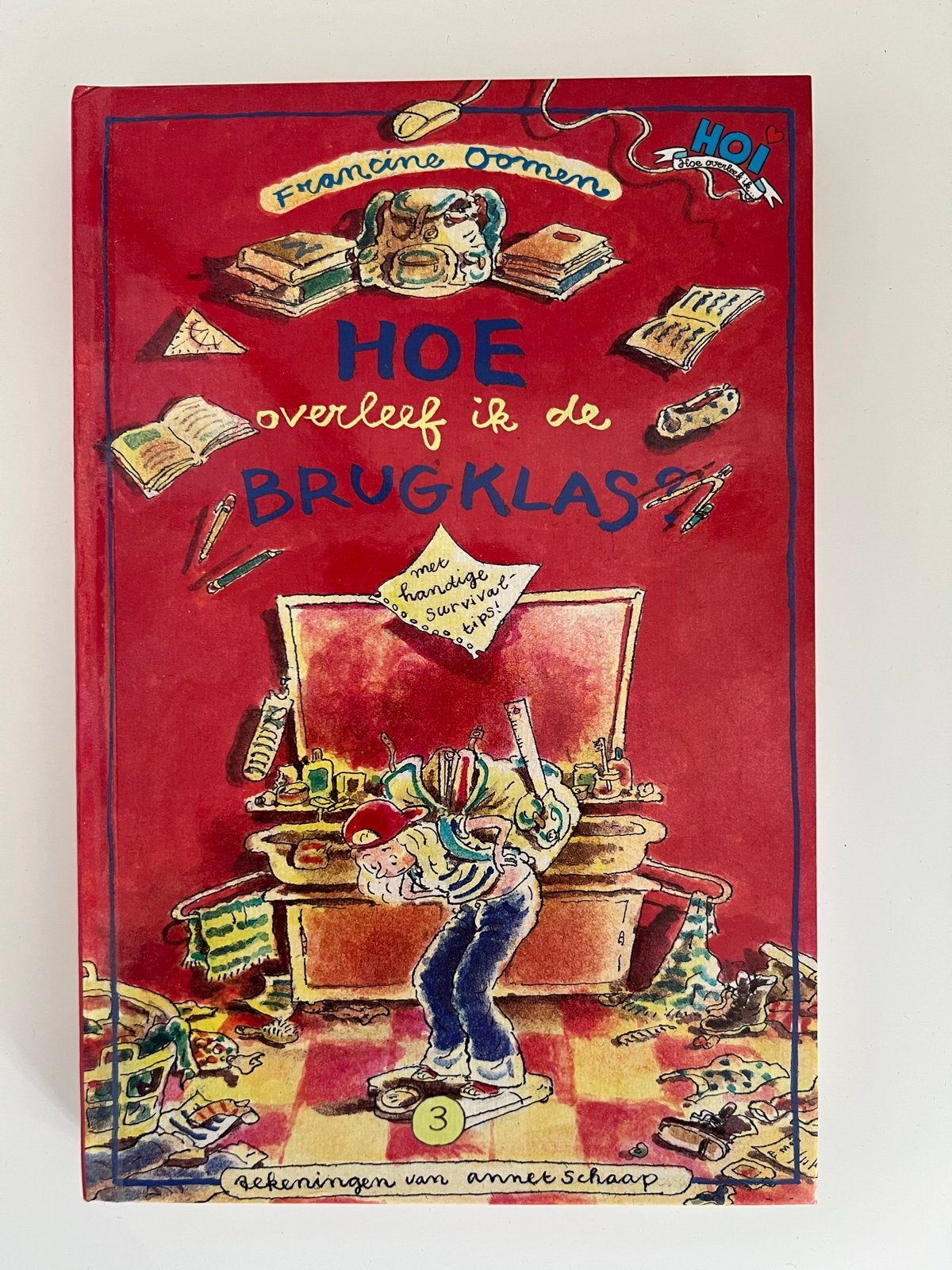 Hoe overleef ik de brugklas? - Francine Oomen, Boeken, Ophalen of Verzenden, Gelezen, Fictie