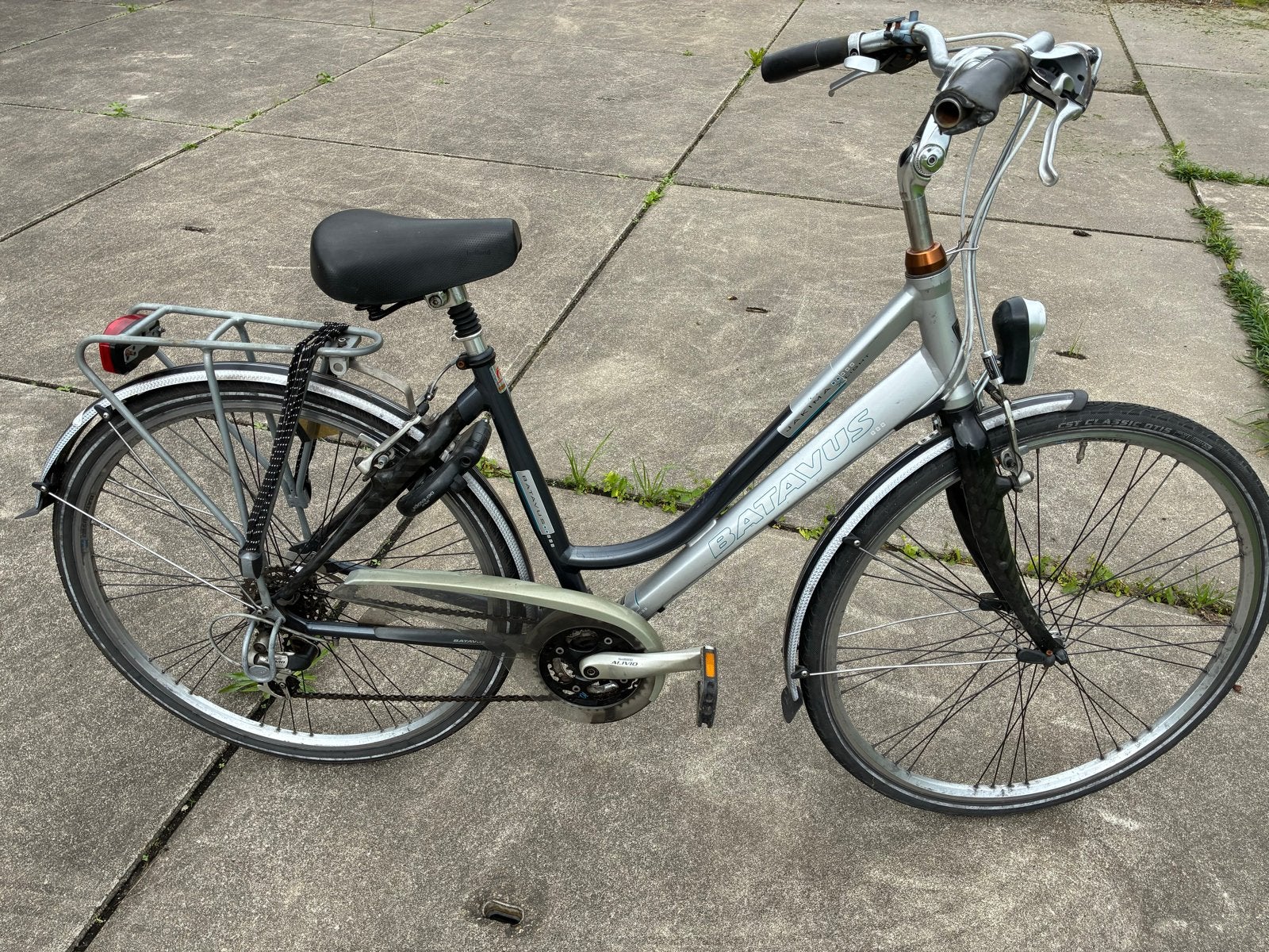 Batavus Jakima X-Light Damesfiets - Lichtgewicht, Fietsen en Brommers, Ophalen, Gebruikt, Velgrem, Versnellingen