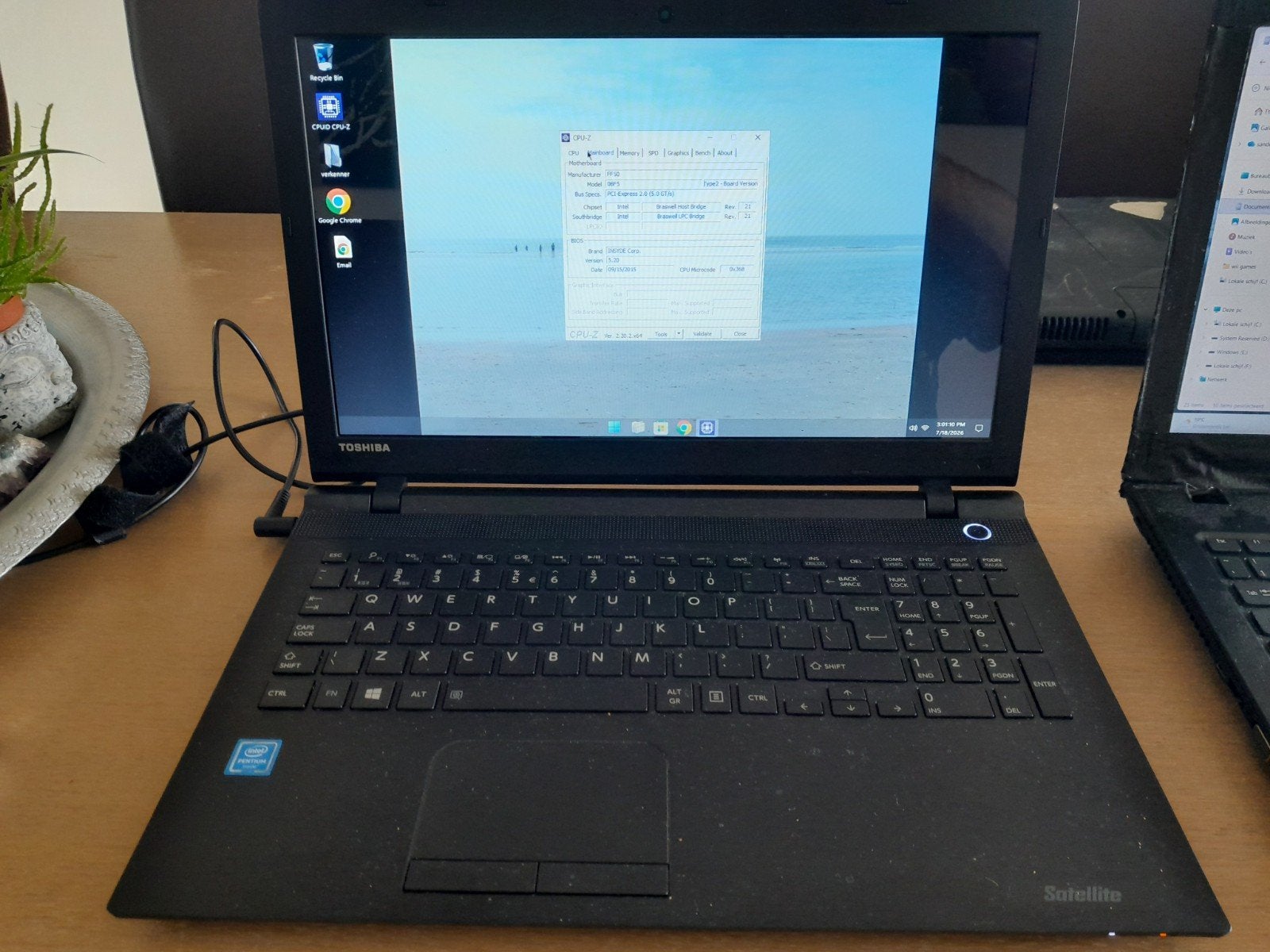 Toshiba satellite windows 11, Ophalen of Verzenden, 15 inch, 2 tot 3 Ghz