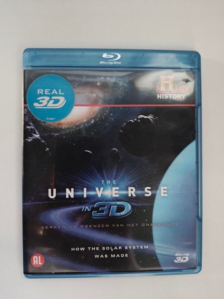 The Universe 3D - How The Solar System Was Made Blu-ray, Ophalen of Verzenden, Zo goed als nieuw