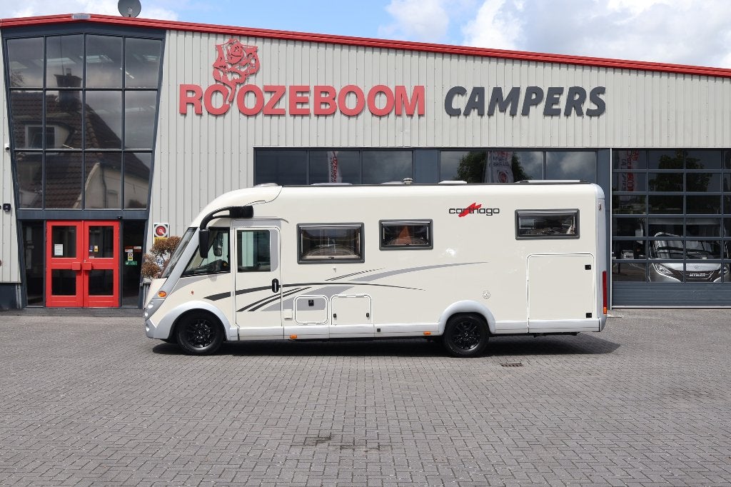 Carthago Chic C-Line I 4.9 160 PK AUTOMAAT ! 5 ZITPLAATSEN !, Ringverwarming, Fiat, 7 tot 8 meter, Bedrijf