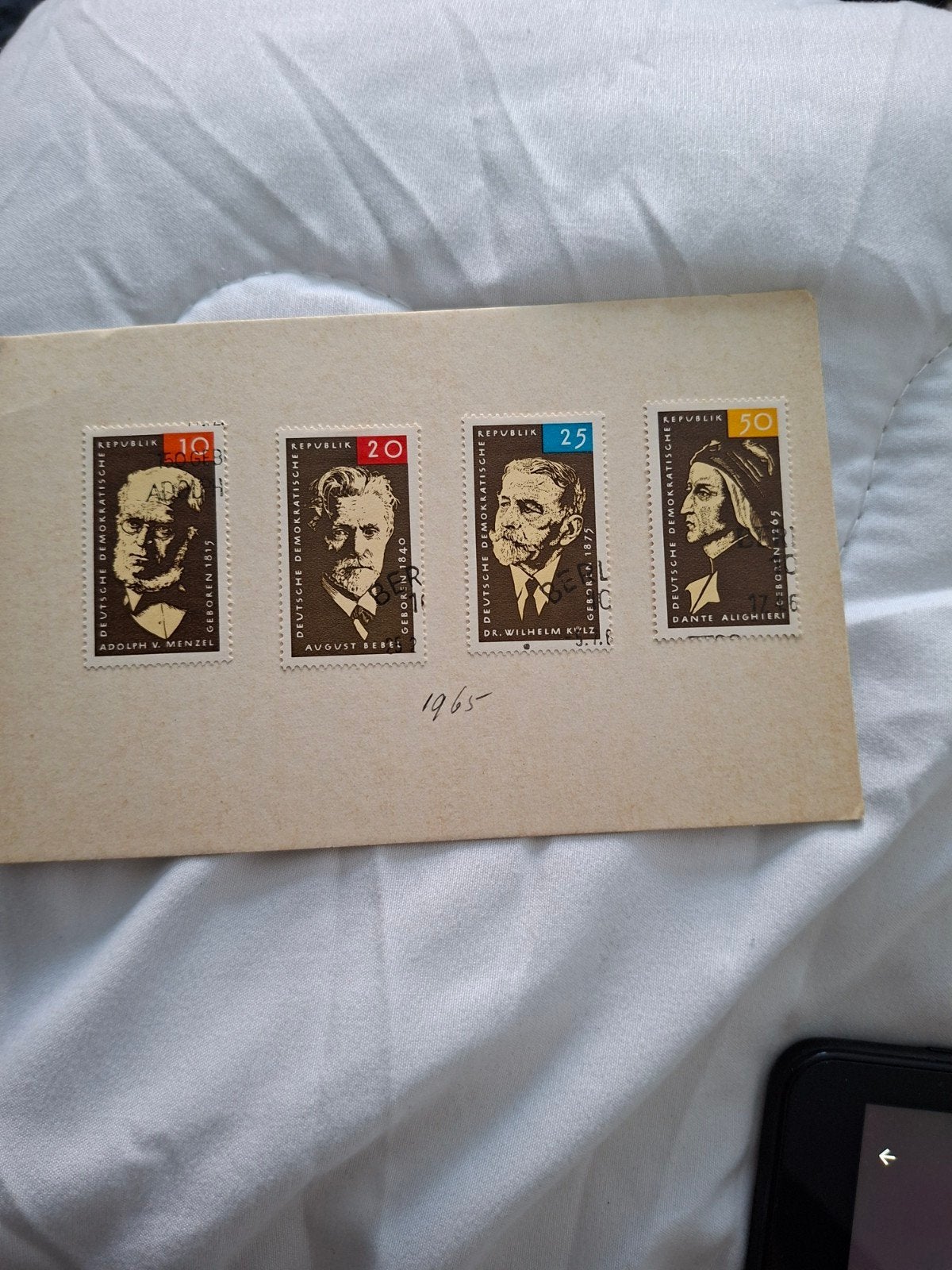 ddr, Ophalen of Verzenden, DDR, Gestempeld