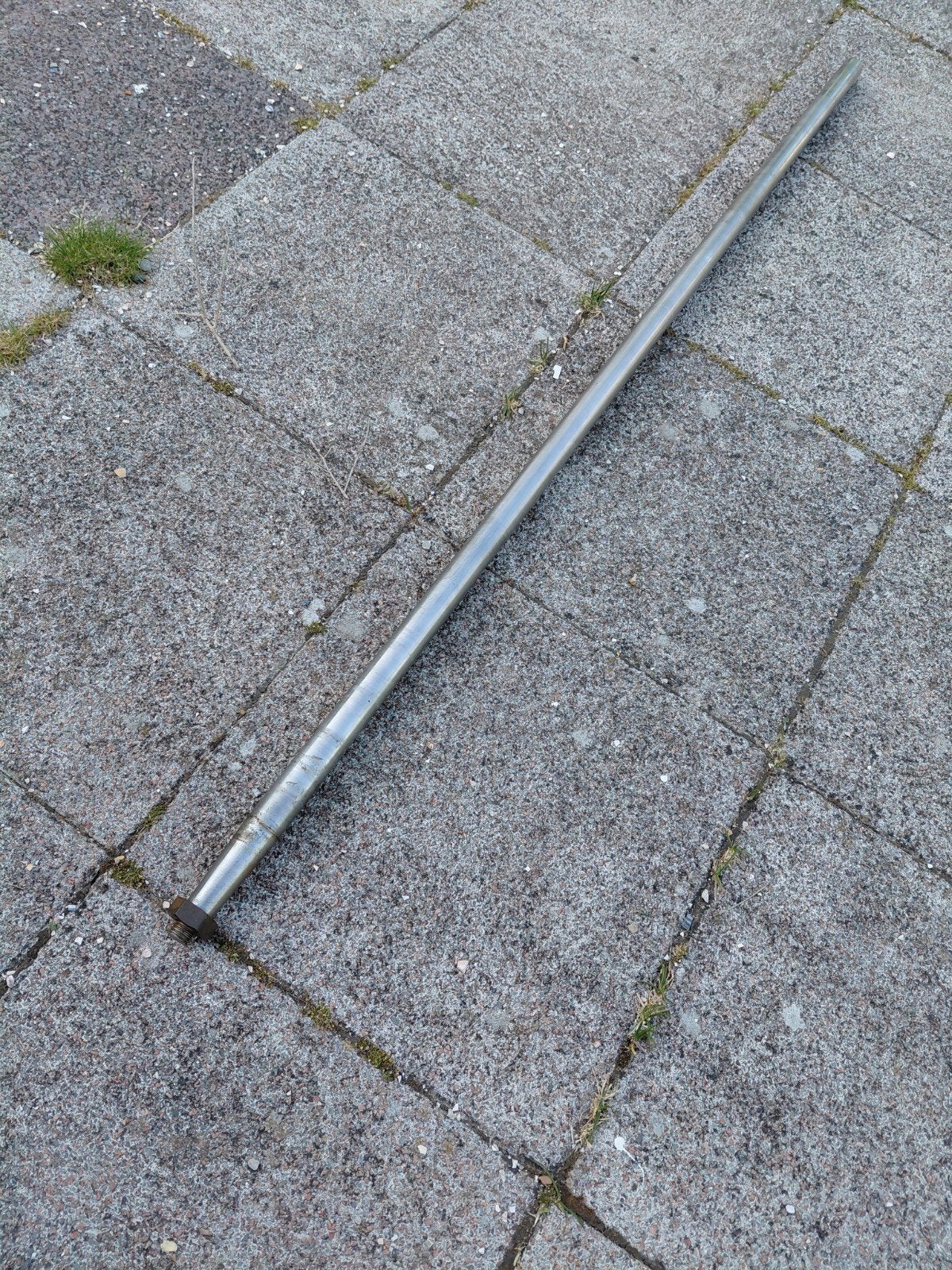 RVS Duplex Schroefas 30mm, Conus 1:10, Lengte 144cm, Ophalen, Motor en Techniek, Zeilboot of Motorboot