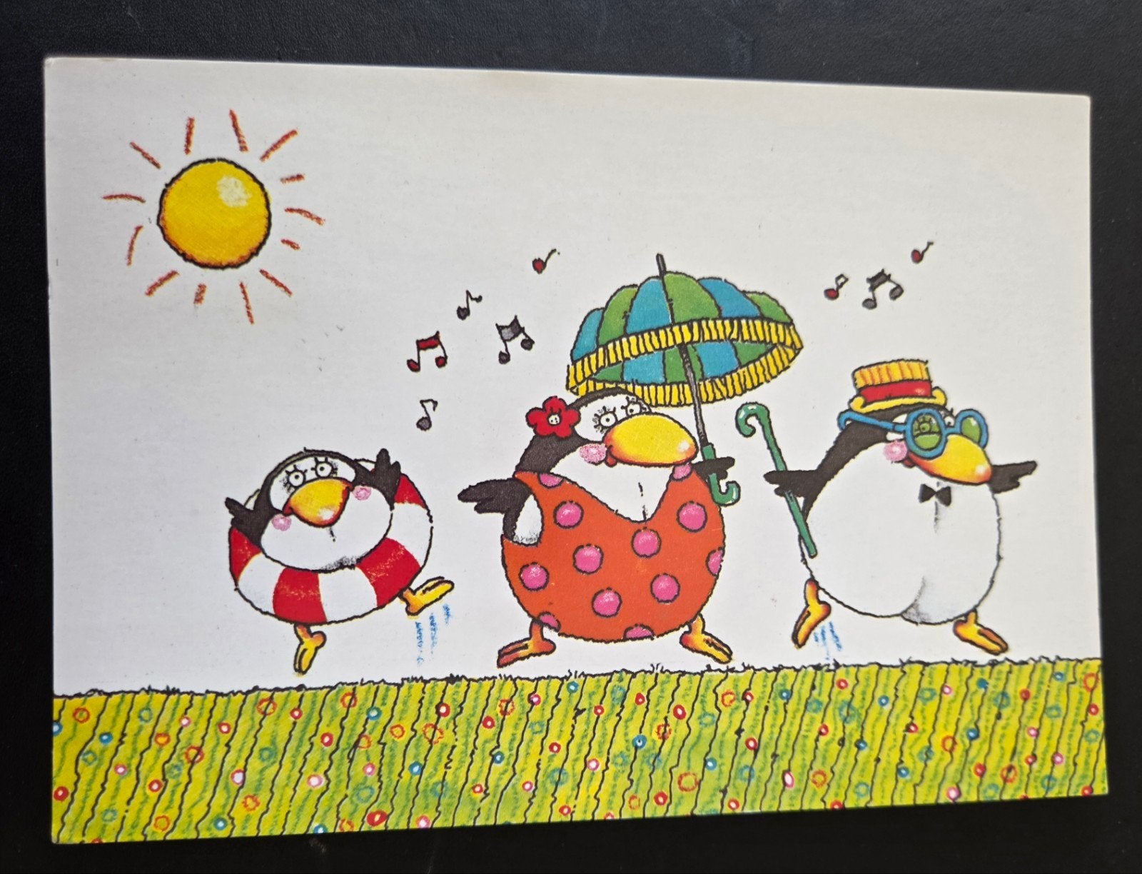 Pinguïns in de zon, Verzenden, 1980 tot heden, Gelopen, Kinderen