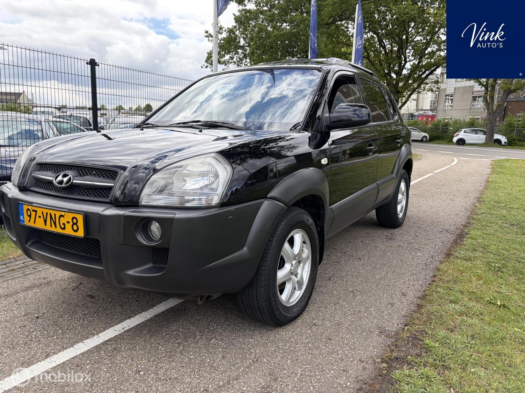 Hyundai Tucson 2.0 CRDI StyleVersion | Grijs Kenteken | Leer, Auto's, Bestelauto's, Voorwielaandrijving, Gebruikt, 4 cilinders