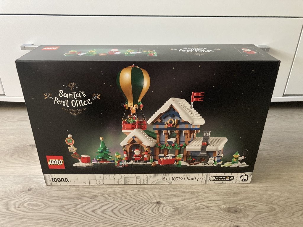 Lego Icons 10339 Santa's Post Office, Kinderen en Baby's, Speelgoed | Duplo en Lego, Zo goed als nieuw, Lego, Complete set, Compleet