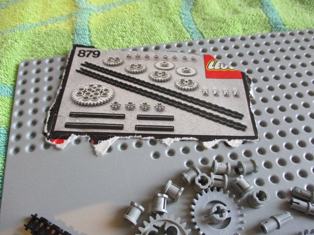 lego technic Set 879 Aanvullende Set, Ophalen of Verzenden, Gebruikt, Complete set, Lego