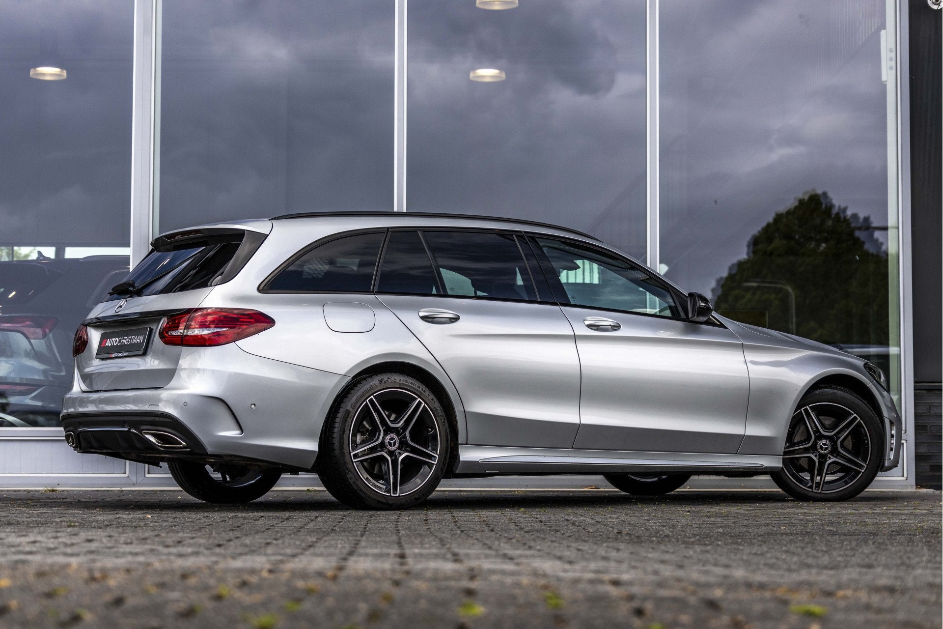 Mercedes-Benz C-Klasse Estate 180 Business Solution AMG | Pa, Auto's, 12 maanden, Euro 6, Origineel Nederlands, Grijs