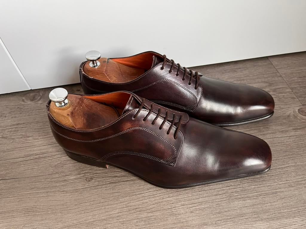 Santoni herenschoenen maat 7 / 41, Kleding | Heren, Schoenen, Santoni, Ophalen of Verzenden, Zo goed als nieuw, Santoni