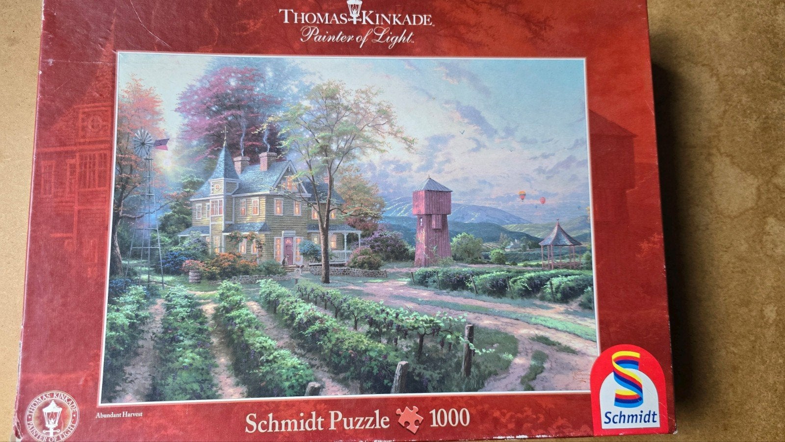 thomas Kinkade puzzel, Ophalen of Verzenden, Minder dan 500 stukjes, Gebruikt