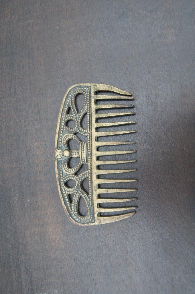 Bronzen haarspeld/kam, Ophalen of Verzenden
