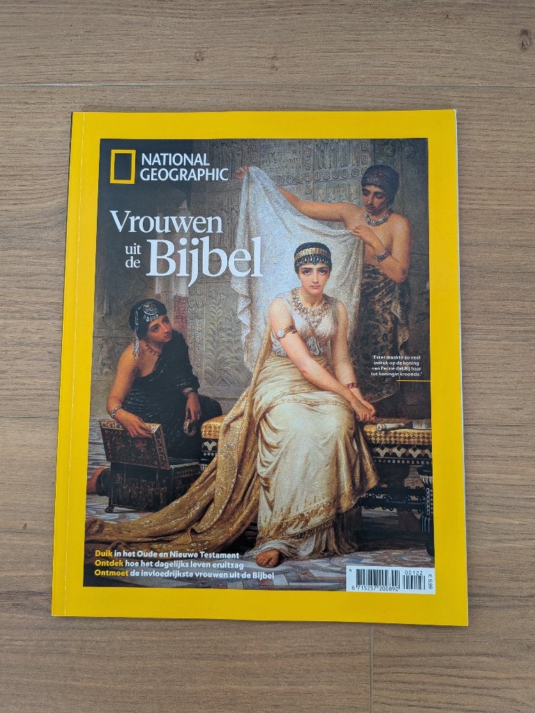 National Geographic - Vrouwen uit de Bijbel, Ophalen of Verzenden, Zo goed als nieuw, Wetenschap en Natuur