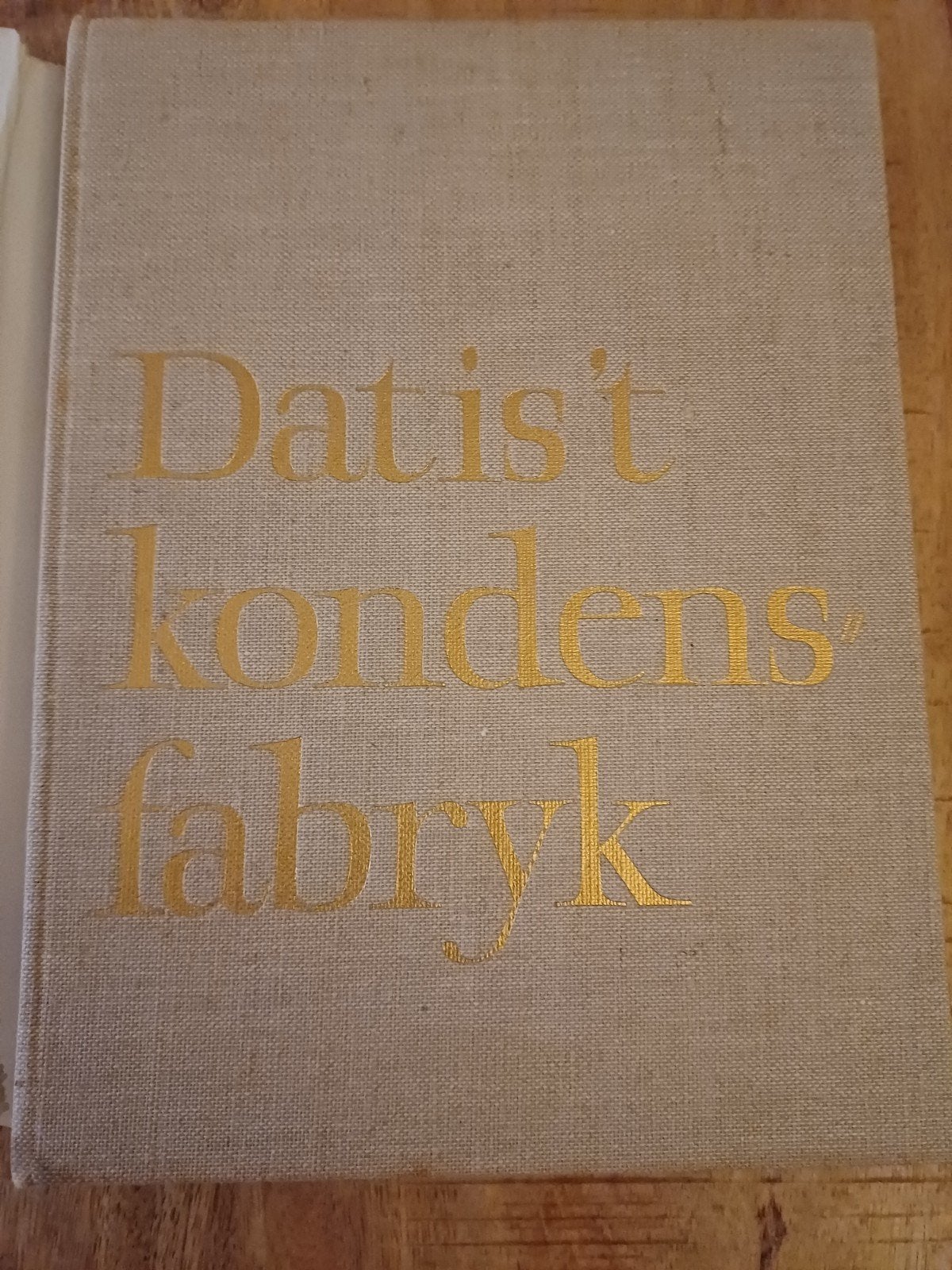 Dat is't kondensfabryk, Drs. R. Tjepkema, Ophalen of Verzenden, 20e eeuw of later, Gelezen
