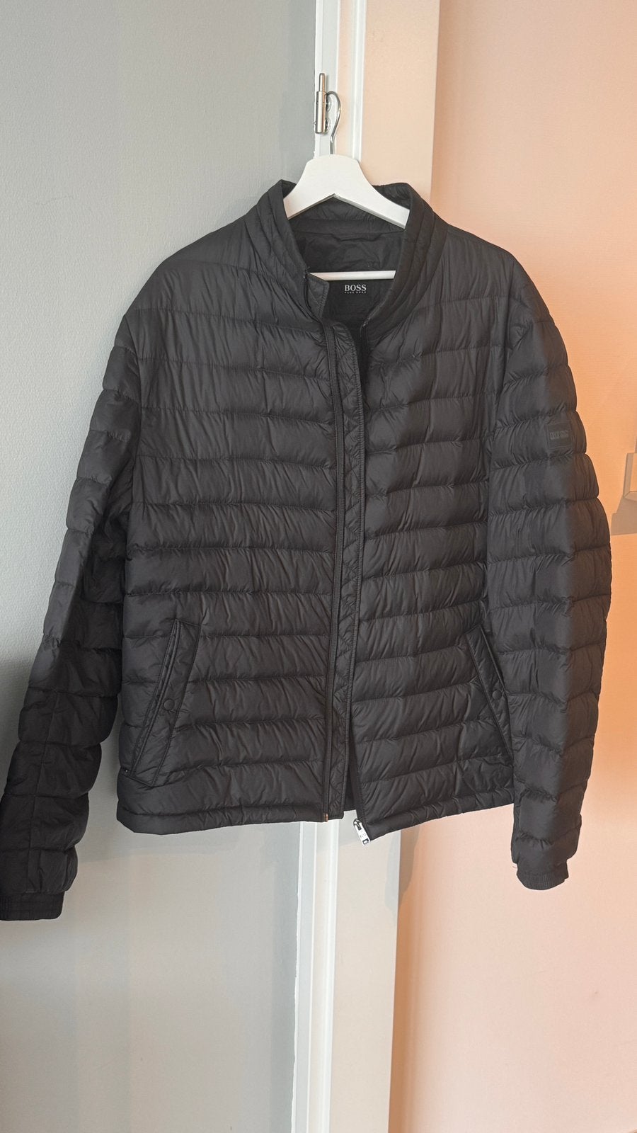 Boss jas zomer, Ophalen of Verzenden, Zo goed als nieuw, Maat 56/58 (XL), Zwart