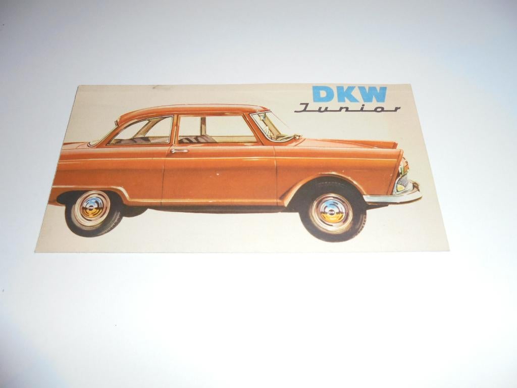 leaflet DKW Junior, Ophalen of Verzenden, Gelezen, Overige merken