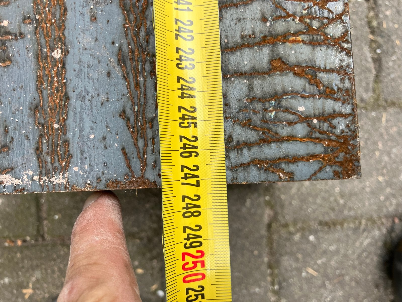 HEA 180 Stalen Balk - nieuw 247cm lang, Ophalen, Gebruikt, IJzer