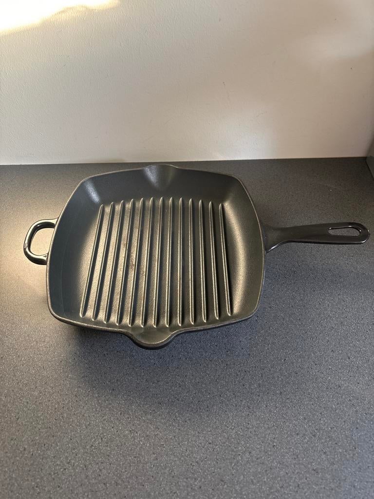 Gietijzeren grillpan van Royal van Kempen & Begeer, Huis en Inrichting, Keuken | Potten en Pannen, Gebruikt, Ophalen of Verzenden