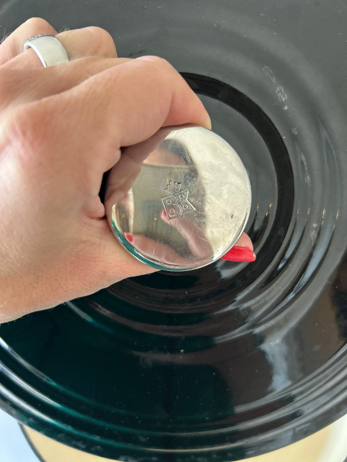 BK Braadpan 28 cm - Geschikt voor gasfornuis, Ophalen, Gebruikt, Gietijzer
