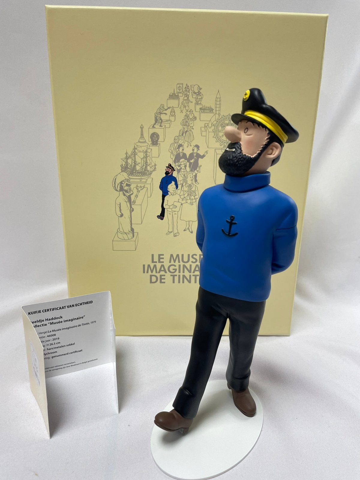 Tintin collectie Musee Haddock beeld ds/cert., Ophalen of Verzenden, Zo goed als nieuw
