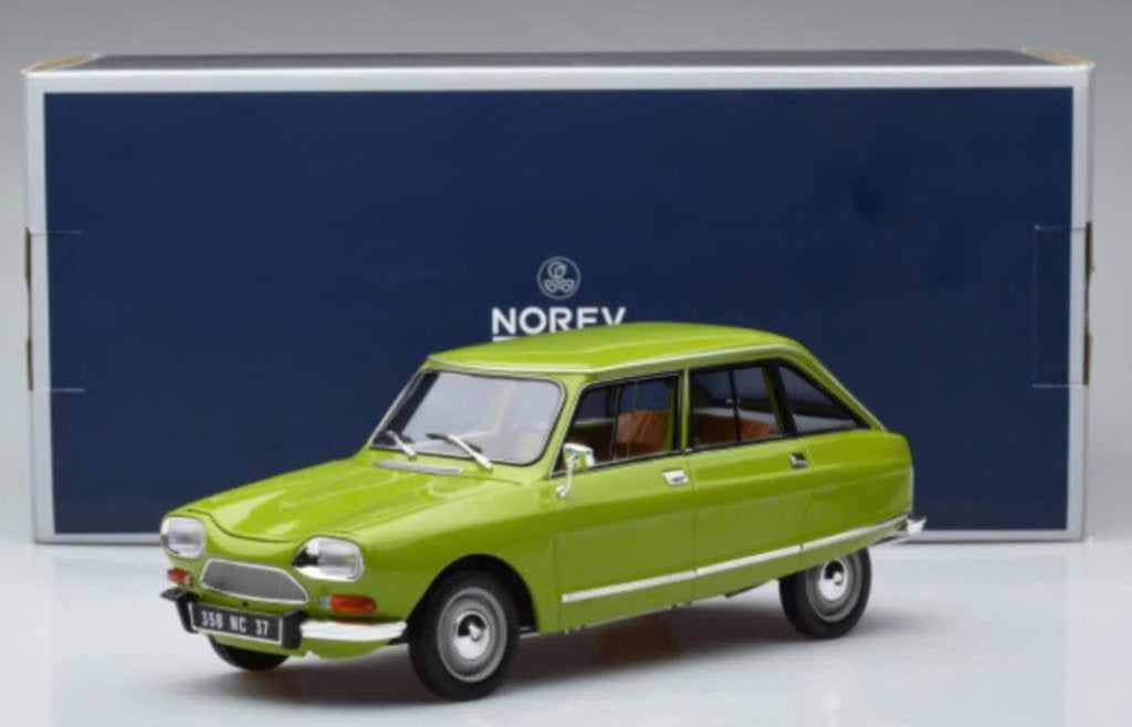 Citroen Ami 8 Club 1969 Groen schaal 1/18 NOREV 181677, Hobby en Vrije tijd, Modelauto's | 1:18, Verzenden, Nieuw, Auto, Norev