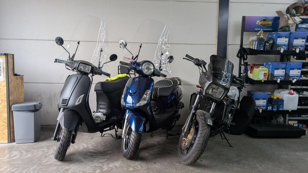 Sym Fiddle 2 45KM Incl. 3 maanden garantie, Maximaal 45 km/u, Zo goed als nieuw, Benzine, Fiddle