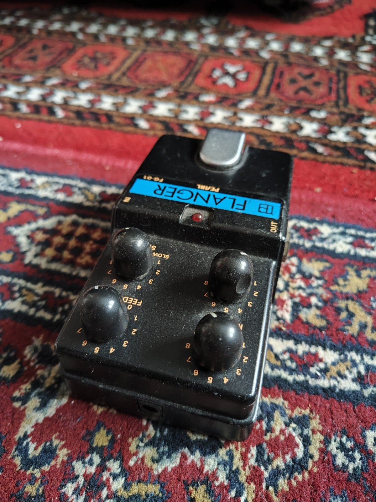Zeldzame Pearl Flanger FG-01 - Goed werkend effectpedaal, Ophalen of Verzenden, Gebruikt, Overige typen