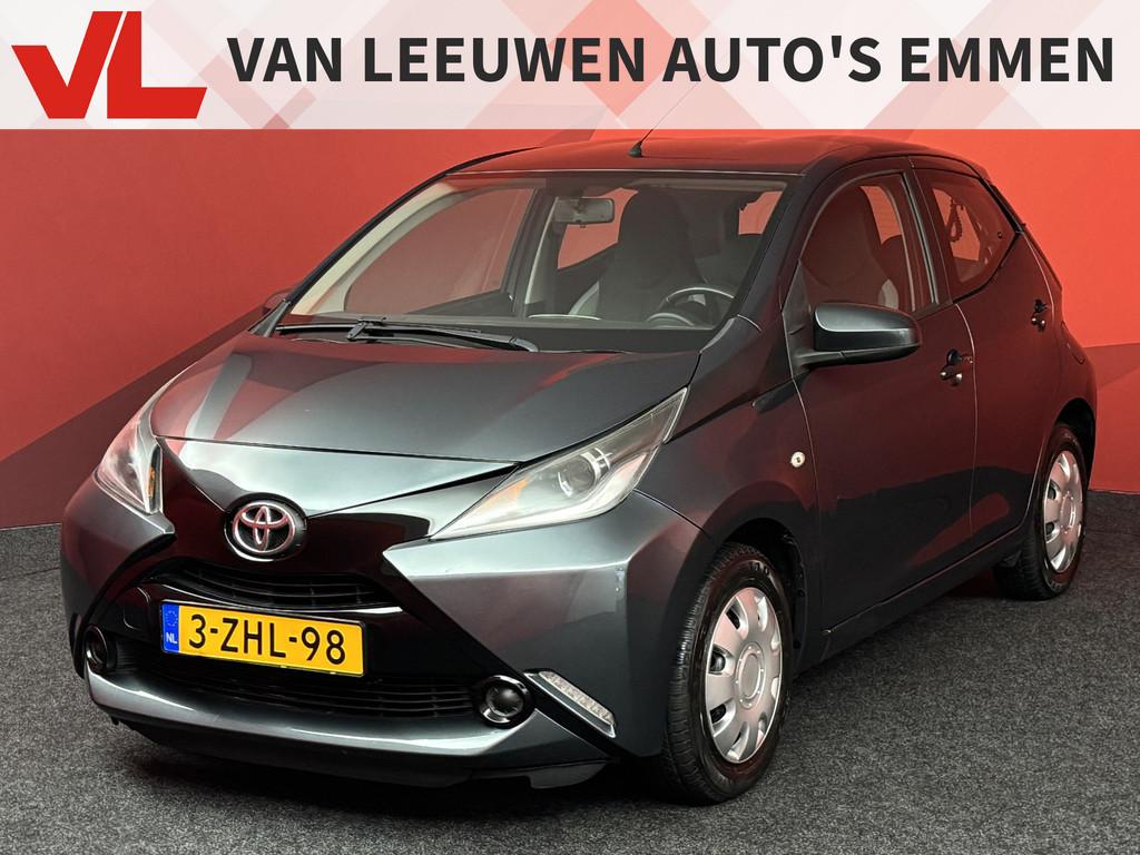 Toyota Aygo 1.0 VVT-i x-play | Bluetooth | Airco (bj 2015), Auto's, Voorwielaandrijving, Euro 5, Stof, Gebruikt