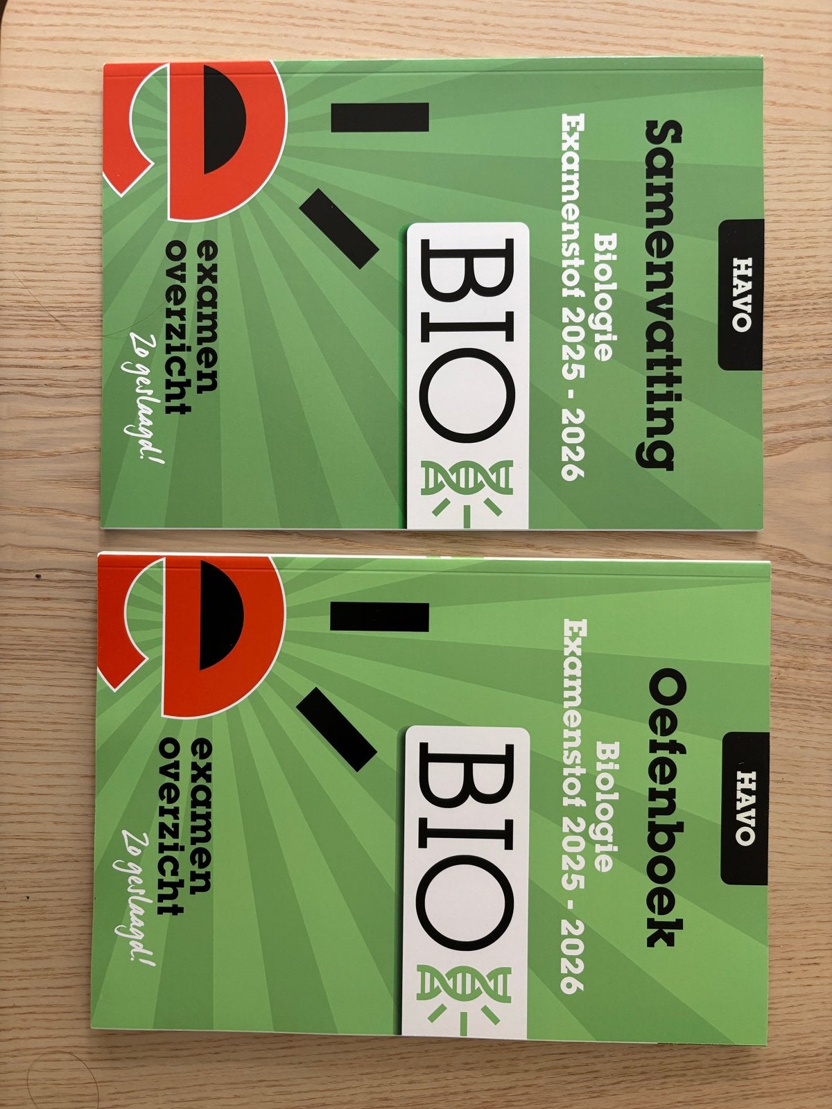 HAVO Examenoverzicht Biologie Oefenboek + Samenvatting, Boeken, Ophalen, Zo goed als nieuw, HAVO, Biologie
