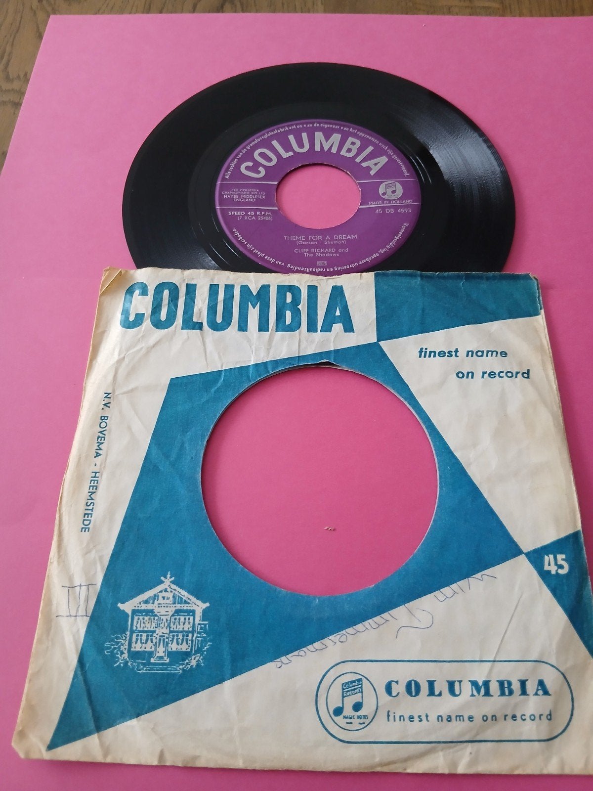VINYL SINGLE    CLIFF RICHARD  1961, Cd's en Dvd's, Vinyl | Rock, Ophalen of Verzenden, Zo goed als nieuw, Overige formaten, Rock-'n-roll