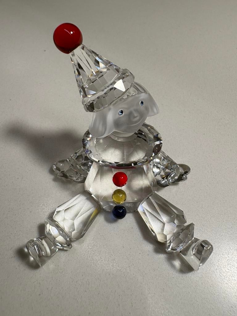 Swarovski Kristal - Clown /Jan Klaassen - 217207, Verzamelen, Ophalen of Verzenden, Zo goed als nieuw, Figuurtje