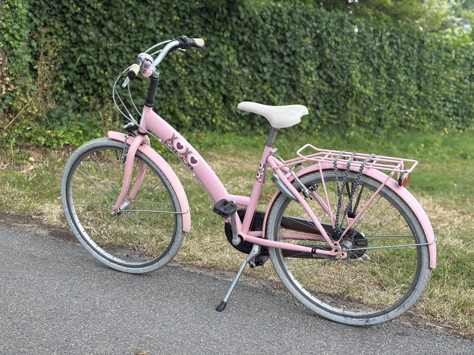 Roze Meidenfiets, Fietsen en Brommers, Ophalen, Gebruikt