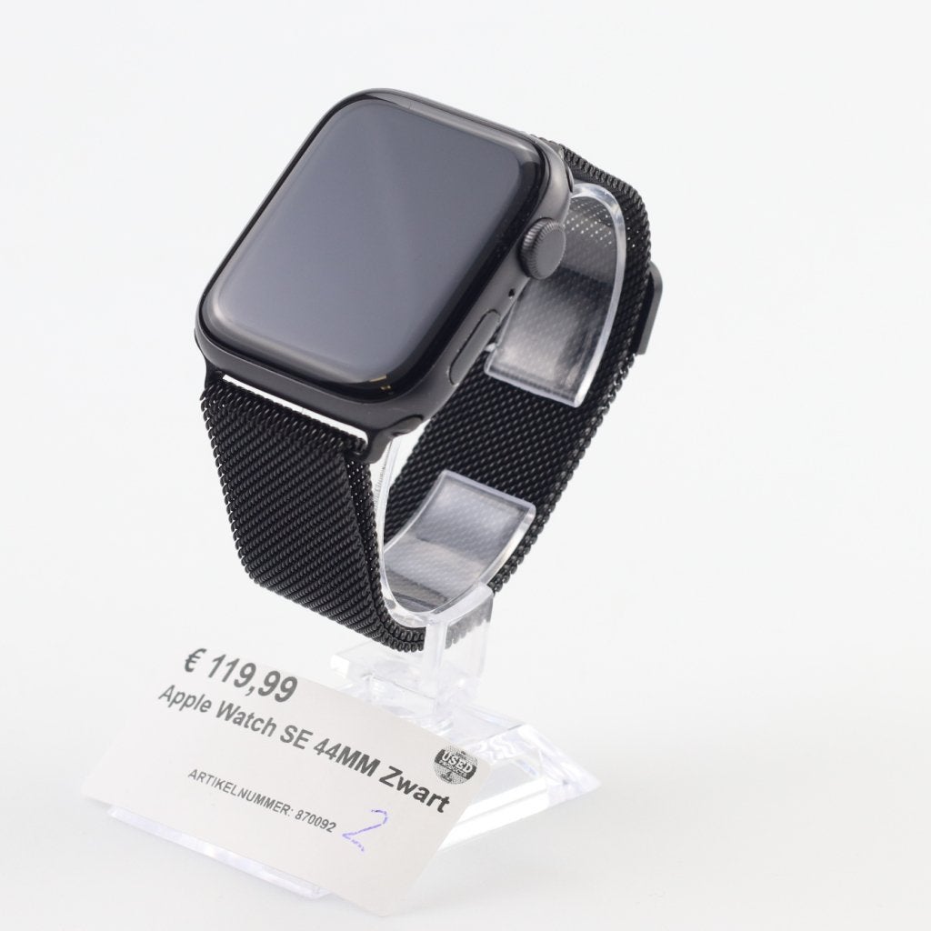 Apple Watch SE 44MM Zwart, Apple, Zo goed als nieuw, Support@apple.com, One Apple Park Way
Cupertino, CA 95014
United States