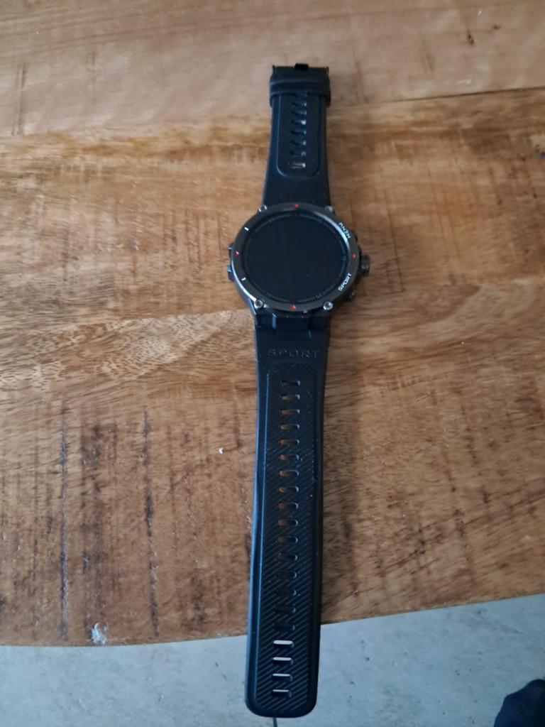 Smartwatch veho kuzo, Ophalen of Verzenden, Zo goed als nieuw, Zwart, Android